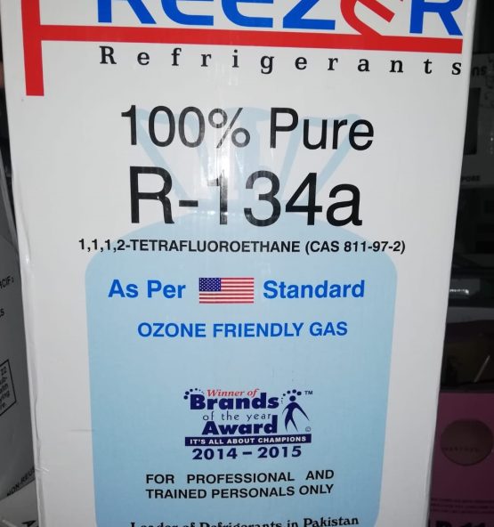 FREEZER R 134a Refrigerant Front Pic 555x592