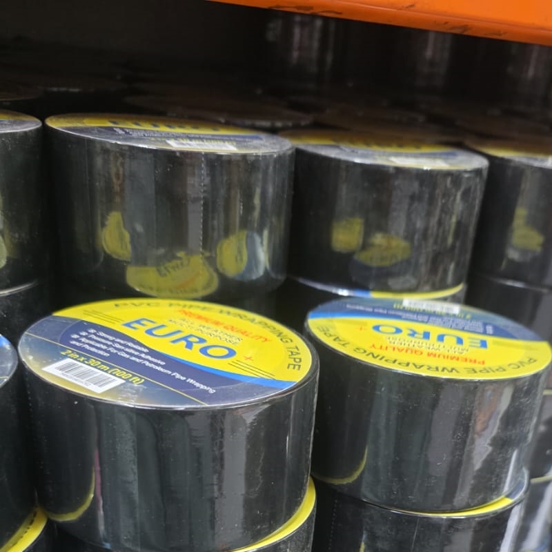 EURO PVC Self Adhesive Insulation Tape – Heavy Duty 20M Black 1